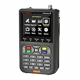 GT MEIDA V8 Finder2 Sat Finder Rilevatori di satellite TV satellitare Singal finder meter digitale Handheld DVB-S/S2/S2X satelite Misuratore riconoscimento H.264 HD Con Display LCD Da 3,5'