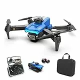 Goolsky Drone con Telecamera 4K WiFi Daul LSRC XT2 2, 4G Rilevamento Ostacoli, Fotografia Gestuale, Giroscopio a 6 Assi, Modalità Senza Testa