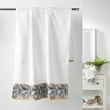 DOUCEUR D'INTERIEUR Dolcezza da Interno Orbella., Bianco, 70 x 130 cm