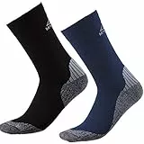 McKINLEY Flo Crew, Strumpf Uomo, Nero, 36-38