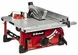 Einhell Sega circolare da banco modello TE-TS 254 T (2.000 watt, Soft Start, piano in alluminio, prolunga, guida parallela, guida angolare, interruttore sovraccarico, cuneo divisore regolabile)