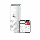 Philips Purificatore d'aria e umidificatore 2-in-1 Serie 3000, 131 m2, filtro NanoProtect HEPA & Carboni attivi, rimuove il 99,97% di tutte le particelle invisibili, Bianco (AC3737/10)