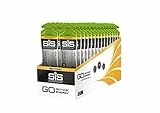 Science In Sport GO Gel Energetico Isotonico, Vegan, Gel Energetico Ciclismo e Running, Povero di Zuccheri, Gusto Mela (60ml x 30 Bustine)