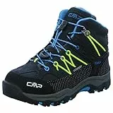 CMP Kids Rigel Mid Trekking Shoe WP, Stivali, Giallo Anthracite, 37 EU