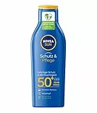 Nivea Sun, protezione solare con formula migliorata, fattore di protezione solare 50 +, Schutz & Pflege