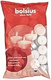 Bolsius D-light Lumini – In Sacchetto – 60 Pezzi - Cera Inodore - Durata: fino a 6 ore a lumino - Cera Vegana - Senza Olio di Palma - Candele Decorative - Senza Profumo