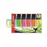 Evidenziatore - STABILO BOSS ORIGINAL - Astuccio da 6 - Colori assortiti