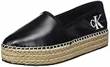 Calvin Klein Espadrillas Flatform NY Pearl, Donna, Nero, 39 EU