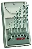 Bosch Professional 7pz. Set di Punte CYL-1 (per Mattone, Ø 3-8 mm, Accessori per Trapani a Percussione)