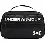 Under Armour Contiene Kit da Viaggio, Unisex-Adulto, Nero/Nero/Argento Metallizzato (001), Taglia Unica