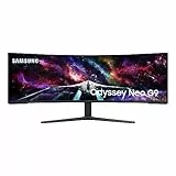Samsung Monitor Gaming Odyssey Neo G9 (S57CG952), Curvo (1000R), 57'', 7680x2160 (Dual UHD), 32:9, Mini LED, HDR1000, VA, 240 Hz, 1 ms (GtG), FreeSync Premium Pro, HDMI, USB, Display Port 2.1