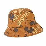 CERDÁ LIFE'S LITTLE MOMENTS Cappello Pescatore Bambini di Topolino - Marrone - Adatto da 1 a 4 Anni Cappello Fabbricato in 100% Cotone - Stampa di Topolino - Prodotto Originale Ideato in Spagna