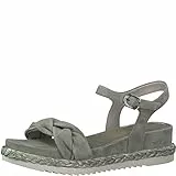 Tamaris Donna Sandali, Signora Sandali,TOUCHit,Scarpa Estiva,Sandalo Estivo,Comodo,Piatto,Sage,37 EU