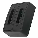 Caricabatteria doppio (senza cavo/adattatori) BA-300 per Sennheiser RI 410 (IS 410), RI 830 (Set 830 TV), RI 830-S, RI 840 (Set 840 TV), RI 900, RR 4200... - v. lista