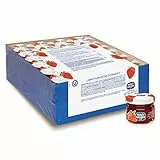 Menz&Gasser Confettura Extra di Fragole Monodose Premium Quality, con Frutta di Alta Qualità, 100% Made in Italy, 48 Vasetti x 28 g