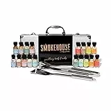 Thoughtfully Gifts, BBQ Grilling Case and Rubs Gift Set, include saporiti BBQ Rubs e condimenti con BBQ Grilling Tools