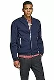 Jack and Jones Uomo Bomber Giacca Casuale Basic Leggera Blu Marino Blazer M