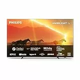 PHILIPS Ambilight XTRA PML9008 139 cm (55 pollici) Smart 4K MiniLED TV | HDR10+ | 120Hz | Motore P5 | Dolby Vision e Atmos | Compatibile con Assistente Google e Alexa | Grigio