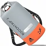 ROCONTRIP Borsa Impermeabile Premium, Sacco con Tracolla Regolabile Lunga Inclusa, Perfetta per Kayak Canottaggio Canottaggio Pesca Rafting Nuoto Camping Snowboard