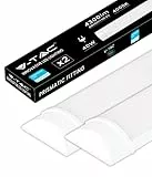 V-TAC 2x Plafoniere LED 120 CM da Soffitto o Parete - 40W - con Chip Samsung - Lampada Rettangolare 4300 Lumen IP20 per Parete, Garage, Negozio - Tubo LED - Luce 4000k Bianca Naturale