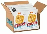 8X San Carlo le Inimitabili Patatine Cross Fragranti Snack di Fiocchi di Patate Senza Glutine 50g [CAIYA® BOX da 8 Confezioni]