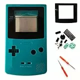Cover di ricambio per custodia completa per Nintendo Gameboy colore GBC - verde acqua