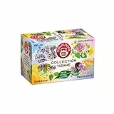 Pompadour Tè 1913 | Collezione Tisane Aromatiche: Rilassante, Depurativa, Digestiva, Regolarità - 16 Bustine (35.2 Gr) | Infusi Assortiti alle Erbe Miste