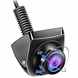 OBEST Telecamera Retromarcia AHD 1080P, Visione Notturna Starlight Retrocamera Auto, Fotocamera Generale Posteriore/Laterale, Obiettivo Fisheye Regolabile, 170 ° Grandangolo Impermeabile IP68