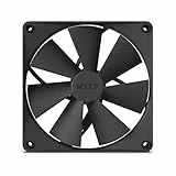 NZXT F140P Static Pressure Fans - RF-P14SF-B1 - Pressione costante - Raffreddamento potente - Lunga durata - Confezione singola ventola da 140 mm - Nero