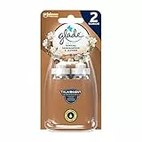 Glade Sense & Spray Doppia Ricarica, Deodorante per Ambienti con Sensore di Movimento, Fragranza Sandalo Bali e Gelsomino, Confezione da 2 Ricariche, 18 ml
