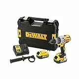 Dewalt DCD996P2-GB Trapano combinato senza spazzola a 3 velocità XR 18V senza fili in TStak, 18V, giallo/nero, taglia unica