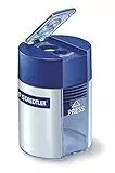 Staedtler Temperamatite A Due Fori Con Serbatoio 512 001, Blu Argento, 41 x 58 x 41 Mm