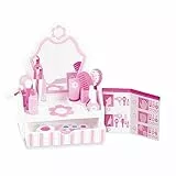 Melissa & Doug Salone di Bellezza in Legno, Gioco di Ruolo, Gioco Educativo, Giochi in legno per Bambini, 18 Pezzi, 3+ Anni, Regalo per bambini e bambine