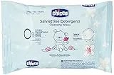 Chicco Salviette Detergenti senza Flip Cover, 16 Salviette