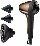 Remington Asciugacapelli, leggero, Flusso d'aria 3D, Impostazioni di Temperatura, Concentratori, Diffusore, 1800 Watt, AIR3D, D7777