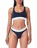 Calvin Klein Set Regalo Donna Unlined Bra Set Bralette e Perizoma, Blu (Shoreline), S