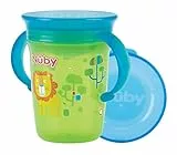 Nuby - Tazza Wonder 360 con Manici Verde 240ml