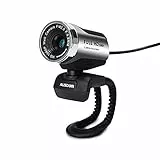 AUSDOM Webcam FHD 1080P, AW615 Multicolore Moderna Camera con Microfono Integrato Definizione Alta USB 2.0 Compatibile con Skype MSN Facebook Youtube