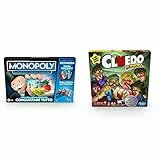Hasbro Monopoly Super Electronic Banking (gioco in scatola con lettore elettronico Hasbro Gaming, versione in italiano) & Cluedo Junior, Il caso del giocattolo rotto