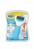 Scholl Velvet Smooth, Roll Professionale per Pedicure con Cristalli di Diamante, Lima Elettrica per Pelle Secca e Talloni Screpolati, Testina Intercambiabile ad Azione Esfoliante per Piedi Morbidi