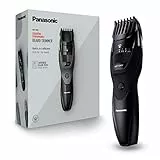 Panasonic ER-GB43-K503 Regolabarba e Tagliacapelli Wet&Dry per la Cura di Barba e Capelli, Taglio di Precisione 1-10 mm, Lame in Acciaio Inossidabile, Pettine Accessorio, Nero