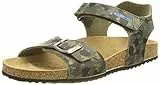 Geox J Ghita Boy B, Sandali Bambini e ragazzi, Verde (Camouflage Green), 32 EU