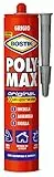BOSTIK Mastice sigillante Silicone Impermeabile Universale Grigio 425 gr Polymax