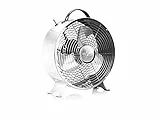 Tristar Retrò VE-5967 Ventilatore da Tavolo - 20 W - 25 cm Ø - 2 Velocità - Maniglia integrata