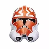 Hasbro, Star Wars The Black Series, Casco elettronico Premium del 332esimo Clone Trooper di Ahsoka, Articolo per Roleplay per Adulti Ispirato alla Serie Animata Star Wars: The Clone Wars