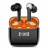 Cuffie Bluetooth, Auricolari Bluetooth 5.3 In Ear con 4 Mic ENC, 2023 Nuovi Cuffie Wireless Bluetooth ENC Cancellazione di Rumore 40H Bassi Profondi, Display LED, Auricolari Impermeabili IP7, USB-C