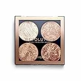 Makeup Revolution, Cheek Kit in Polvere, Luminoso, Don't Hold Back, 4 shades, 8.8g