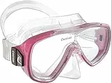 Cressi Maschera subacquea adulti, uomini e donne - maschera subacquea, made in Italy, rosa, DN207040