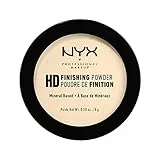 NYX Professional Makeup High Definition Finishing Powder, Cipria in Polvere Compatta, Opacizzante, Finish Matte, Tonalità Banana