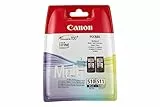 Canon PG-510 CL-511 Cartuccia Originale Getto d'Inchiostro, Nero/Colore